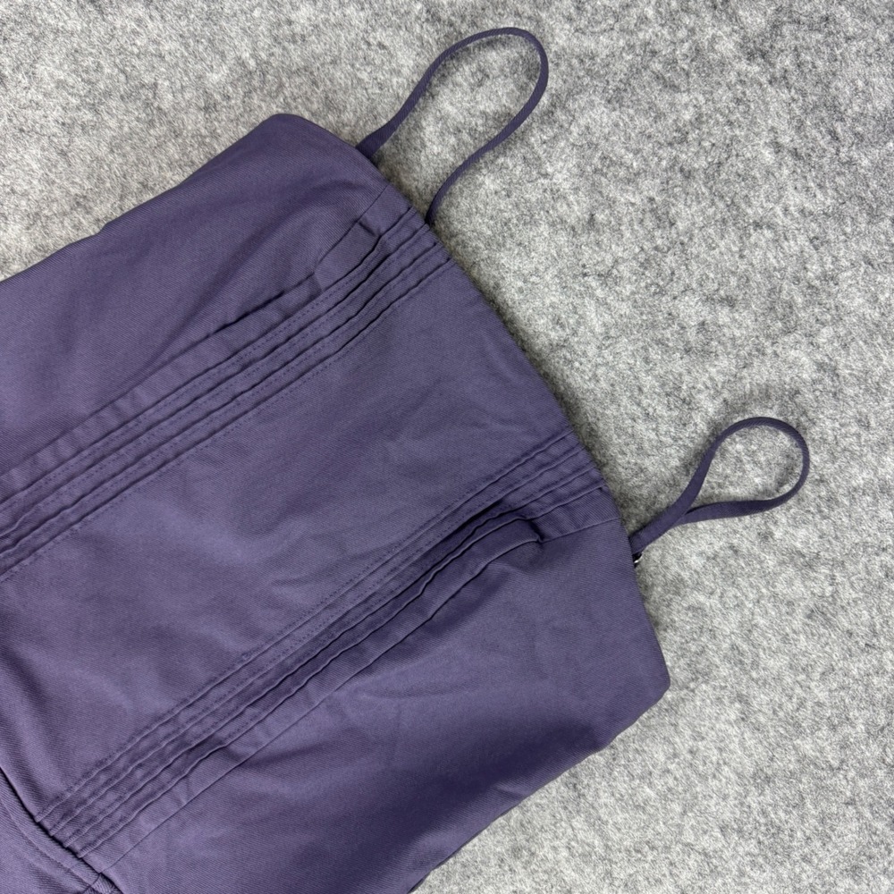 Wild Fable Dark Purple Pleated Mini Dress Womens Medium VN1261424 Sleeveless